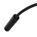 SLV Luminaria de pared KARPO GOOSE, negro regulable