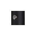 SLV Luminaria de pared KARPO GOOSE, negro regulable