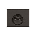 SLV Luminaria de pared para exteriores GRAFIT redondo, con sensor E27 IP44, antracita regulable