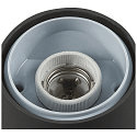 SLV Luminaria de pie para exteriores GRAFIT 60 POLE redondo, con difusor E27 IP44, antracita regulable