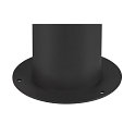 SLV Luminaria de pie para exteriores GRAFIT 90 POLE redondo, con difusor E27 IP44, antracita regulable