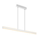 Luminaria colgante ONE LINEAR 100 PHASE UP/DOWN IP20, blanco regulable