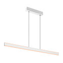 SLV Luminaria colgante ONE LINEAR 100 PHASE UP/DOWN IP20, blanco regulable