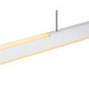 SLV Luminaria colgante ONE LINEAR 100 PHASE UP/DOWN IP20, blanco regulable