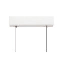 SLV Luminaria colgante ONE LINEAR 100 PHASE UP/DOWN IP20, blanco regulable