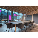 Luminaria colgante ONE LINEAR 140 PHASE UP/DOWN IP20, negro regulable