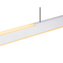 SLV Luminaria colgante ONE LINEAR 140 PHASE UP/DOWN IP20, blanco regulable