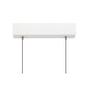 SLV Luminaria colgante ONE LINEAR 140 PHASE UP/DOWN IP20, blanco regulable