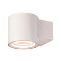 Luminaria de pared OCULUS WL SINGLE IP20, blanco regulable