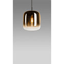Luminaria colgante PANTILO 20 PD E27 IP20, dorado