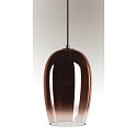 SLV Luminaria colgante PANTILO OVAL PD E27 IP20, color cobre