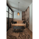 SLV Luminaria colgante PANTILO OVAL PD E27 IP20, color cobre