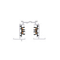 3-phase recessed track S-TRACK PHASE & DALI 1M DALI controllable, black