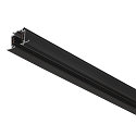 3-phase recessed track S-TRACK PHASE & DALI 1M DALI controllable, black