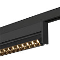 SLV Proyector para raíl IN-LINE 46 TRACK 48V DARKLIGHT REFLECTOR Move DALI IP20, negro regulable