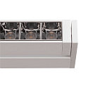 SLV track spot IN-LINE 46 TRACK 48V DARKLIGHT REFLECTOR Move DALI IP20, white dimmable