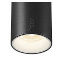 SLV track spot NUMINOS� XS 48V DALI 2 55� swivelling, for VDU workstation, DALI controllable IP20, black matt dimmable