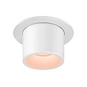SLV ceiling recessed luminaire NUMINOS® PROJECTOR M cylindrical, white