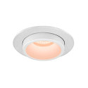 SLV ceiling recessed luminaire NUMINOS® PROJECTOR M cylindrical, white