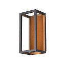 Luminaria de pared para exteriores QUADRULO IP55, antracita