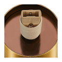 Luminaria de mesa TINY SUN G9 IP20, color bronce