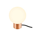 Luminaria de mesa TINY SUN G9 IP20, color cobre