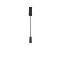 Luminaria colgante LALU� MIX&MATCH IP20, negro regulable