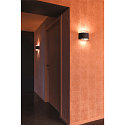 SLV Luminaria de pared PANTILO ROPE G9 IP20, plata regulable