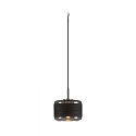 Luminaria colgante PANTILO ROPE 19 E27 IP20, plata regulable