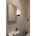 SLV wall luminaire LYGANT SINGLE IP44, black