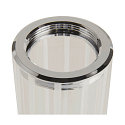 SLV wall luminaire LYGANT DOUBLE IP44, chrome