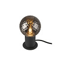 SLV Luminaria de mesa VARYT E14 IP20, negro