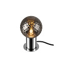 SLV Luminaria de mesa VARYT E14 IP20, cromo