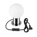 SLV Luminaria de mesa VARYT E14 IP20, cromo