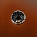 Pantalla de luminaria LALU® MIX&MATCH, color bronce, negro