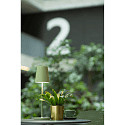 battery table lamp VINOLINA TWO 3-CCT 3-fold, CCT Switch, with touch dimmer, conical, with charging station IP65