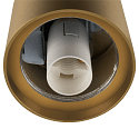 SLV Luminaria de techo VARYT sin pantalla E14 IP44, lat�n regulable