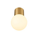 SLV Luminaria de techo VARYT sin pantalla E14 IP44, lat�n regulable
