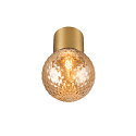 SLV Luminaria de techo VARYT sin pantalla E14 IP44, lat�n regulable