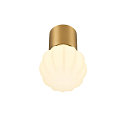 SLV Luminaria de techo VARYT sin pantalla E14 IP44, lat�n regulable