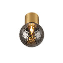 SLV Luminaria de techo VARYT sin pantalla E14 IP44, lat�n regulable