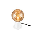 SLV table lamp VARYT round, without shade E14, white dimmable