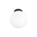 SLV Luminaria de techo SUN 20 redondo E27 IP20, negro regulable