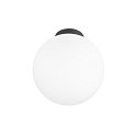SLV Luminaria de techo SUN 30 redondo E27 IP20, negro regulable