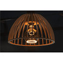 Segula Filamento luminoso FLOATING GLOBE 125 - SMOKEY BLACK- PHASE G125 mate E27 6W 220lm 1900K 330� regulable
