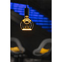 Segula Filamento luminoso FLOATING GLOBE 125 - SMOKEY BLACK- PHASE G125 mate E27 6W 220lm 1900K 330� regulable