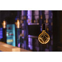Segula L�mpara LED GLOBE 125 2X SLANTING SOFT CURVE - SMOKEY - PHASE G125 mate E27 8W 400lm 1900K 330� CRI 90-100 regulable
