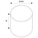 Segula L�mpara LED GLOBE 125 2X SLANTING SOFT CURVE - SMOKEY - PHASE G125 mate E27 8W 400lm 1900K 330� CRI 90-100 regulable