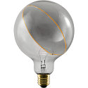 Segula L�mpara LED ILLUSION GLOBE 125 SLANTING TOP - SMOKEY - PHASE G125 mate E27 5W 350lm 2200K 330� CRI 90-100 regulable