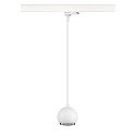 SLV Luminaria colgante trif�sica LIGHT EYE� 90 abajo, en forma de bala GU10 IP20, blanco mate regulable